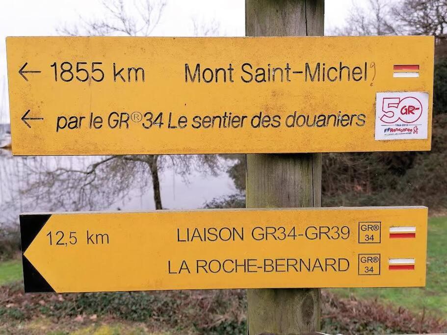 Ti Giz Breizh - Maison Bretonne Sur La Vilaine Camoël Exteriör bild
